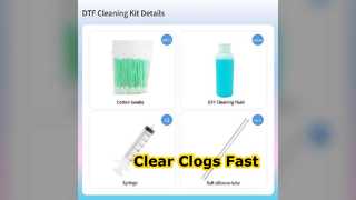 Limpiador de boquillas DTF para cabezales de impresión EPSON