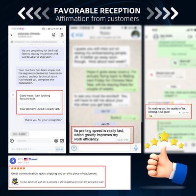 Ingani Optional Print Head  I1600 XP600 18.5 Inch Dtf Printer With 45cm Dtf Powder Shaker Drying Oven