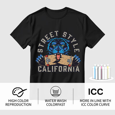 500ML DTF Printer Ink Cmyk White Environmentally Friendly Odorless Ink